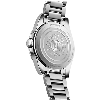 L3.460.4.87.6 Longines Conquest Quartz 2026, pärlemor med diamant index 34 baksida