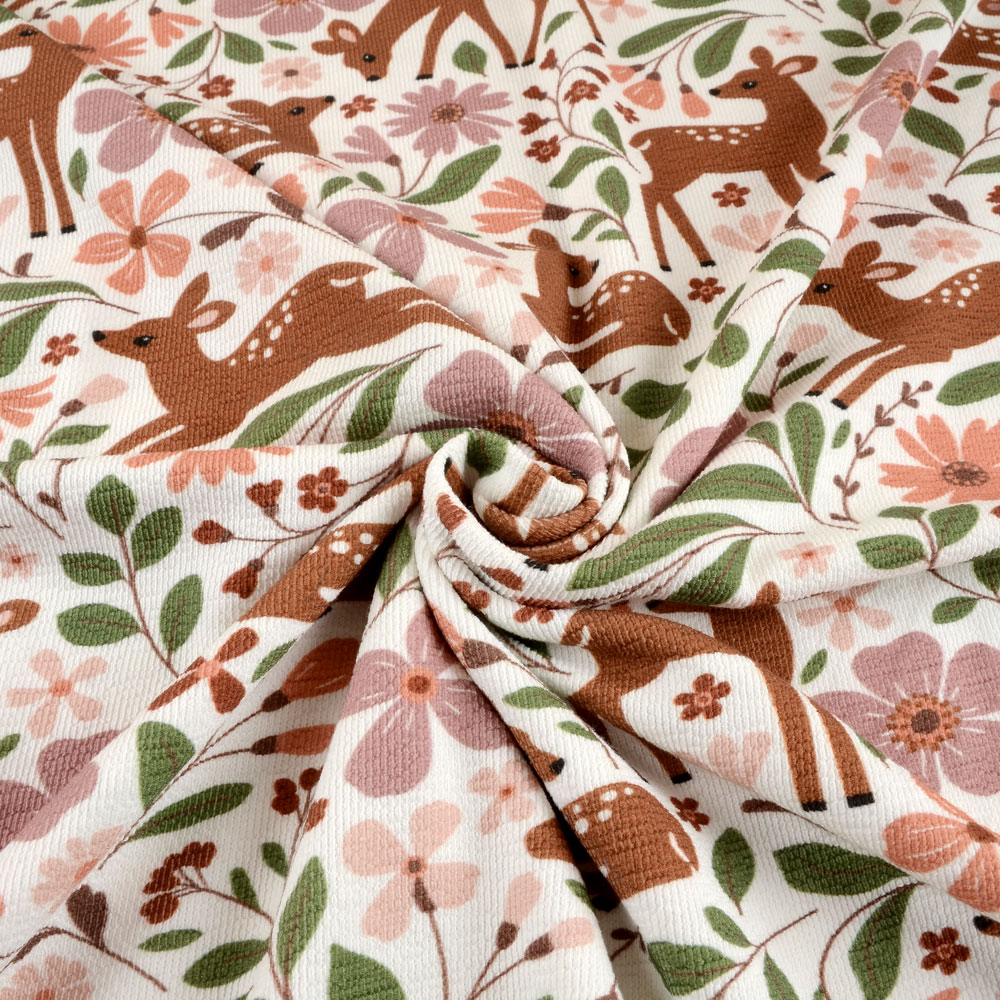 BABY DEER TERRY CREPE - 5