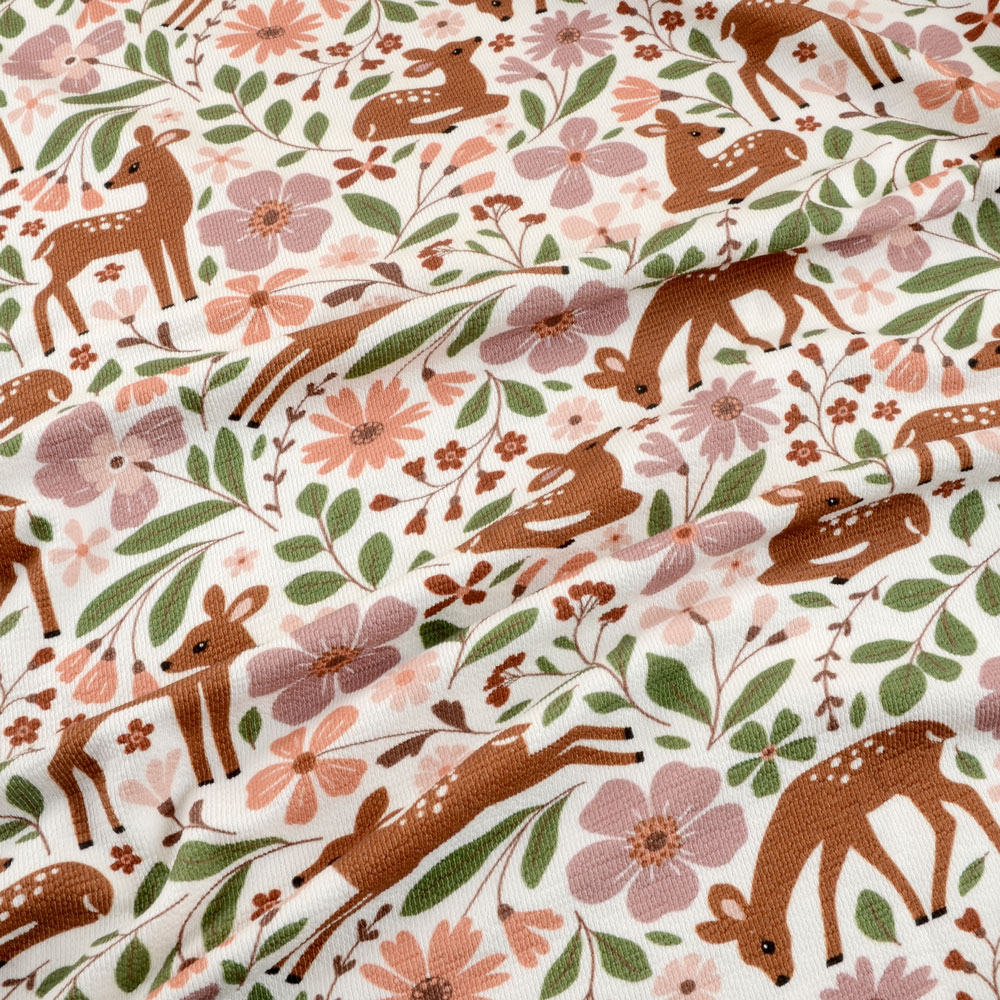 BABY DEER TERRY CREPE - 6
