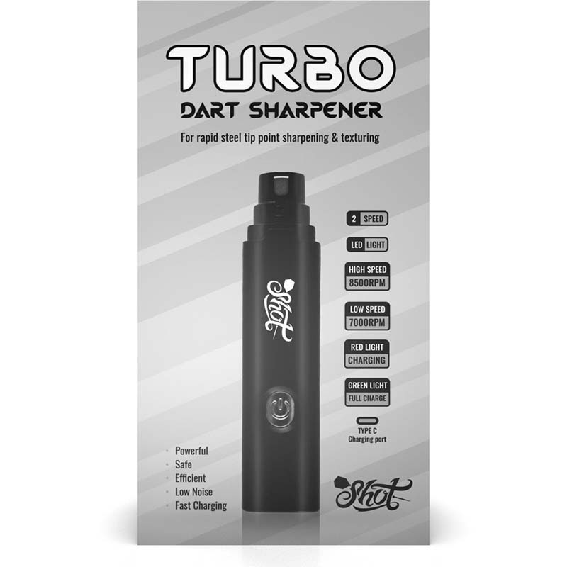 Shot Turbo Motoriserad Spetsvässare - 4