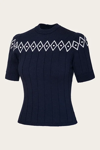 The Darling Diamond Top