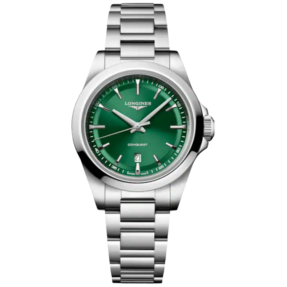 L3.350.4.09.6 Longines Conquest Quartz 2026, grön 30