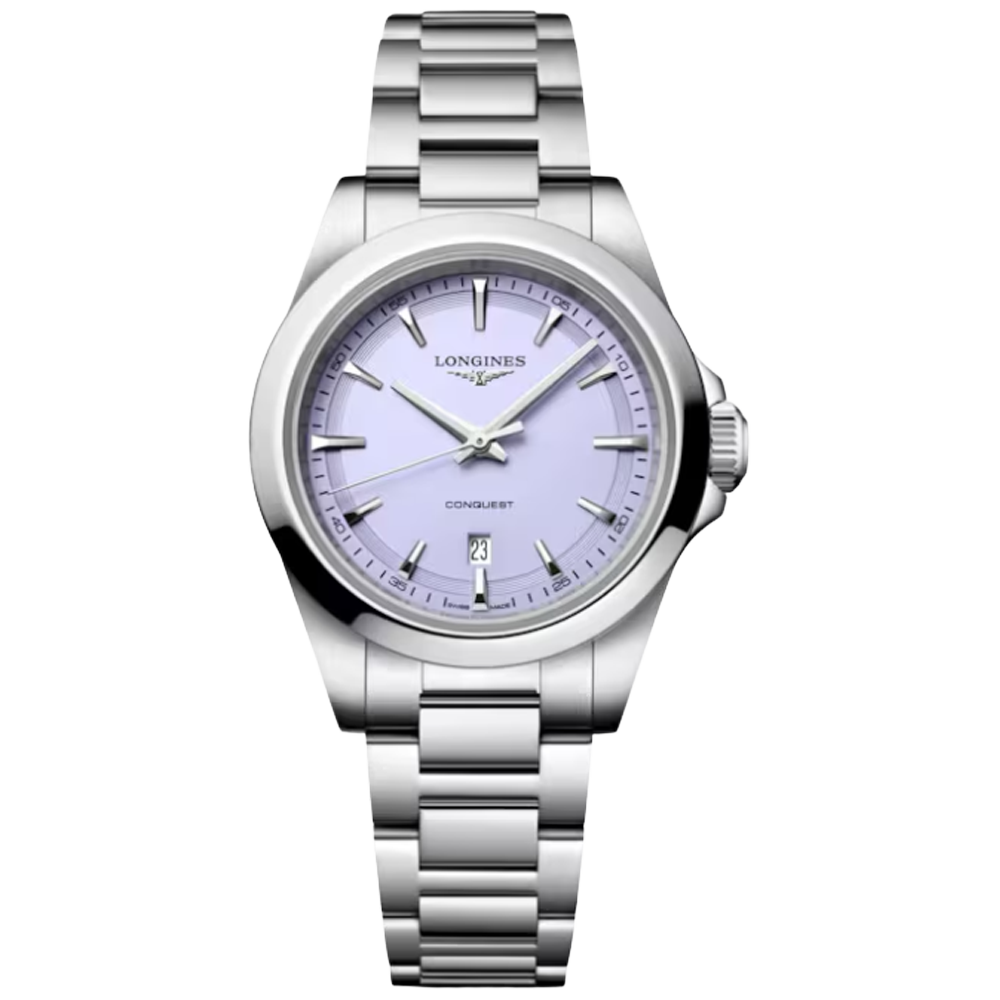 L3.350.4.02.6 Longines Conquest Quartz 2026, lila 30