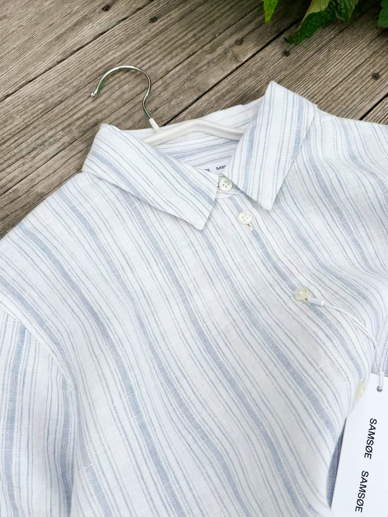 Samsoe Samsoe Samina Shirt Blue - 2
