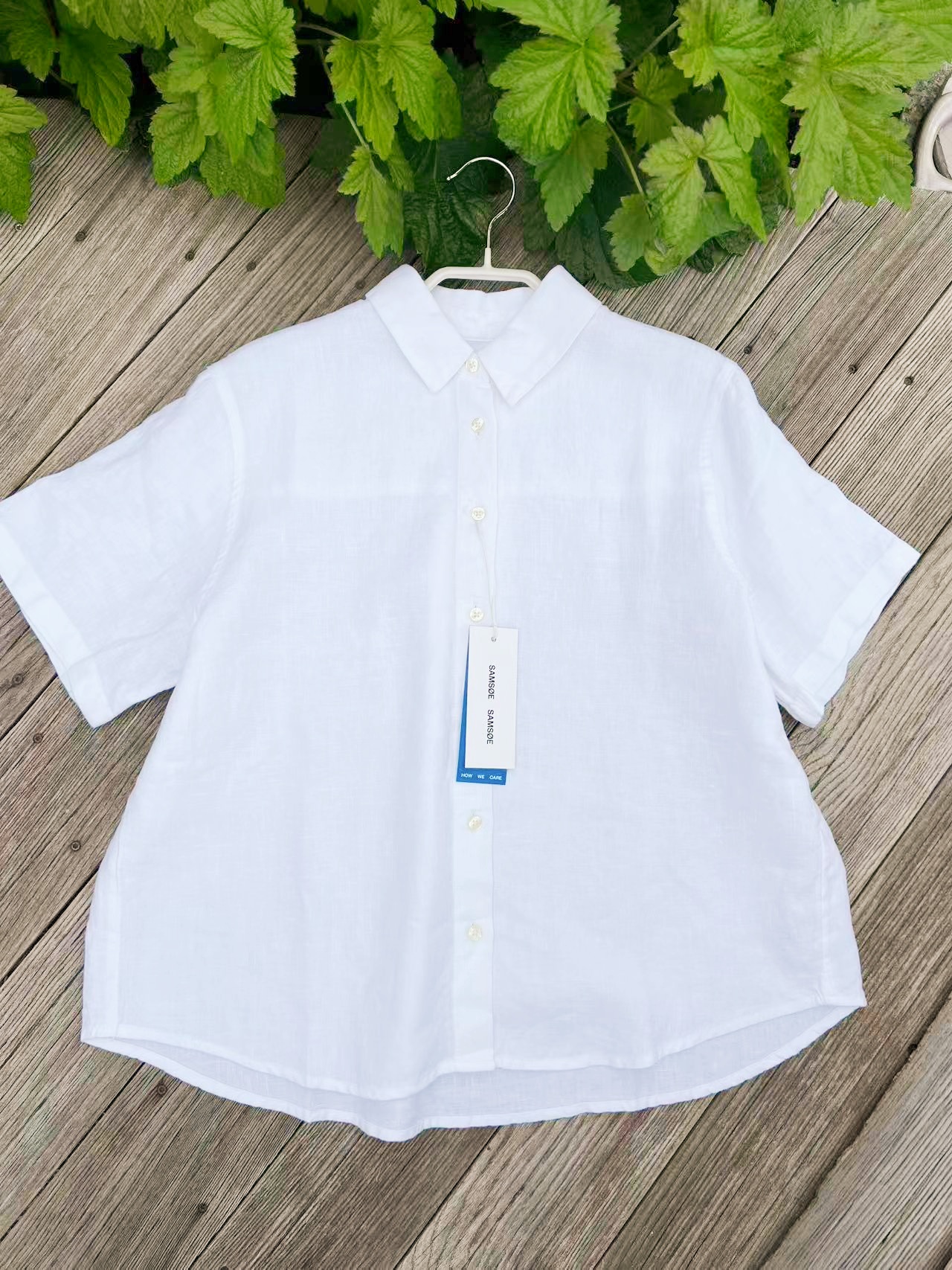 Samsoe Samsoe Samina Shirt White