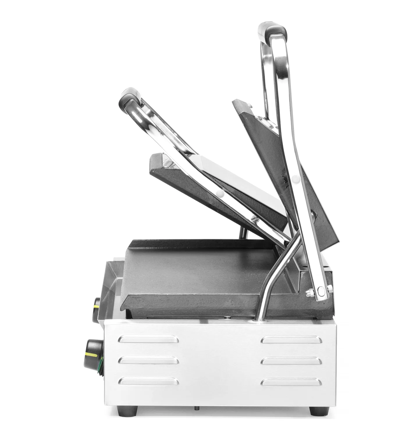Kontaktgrill dubbel 1/2 slät, 1/2 ribbad - 6