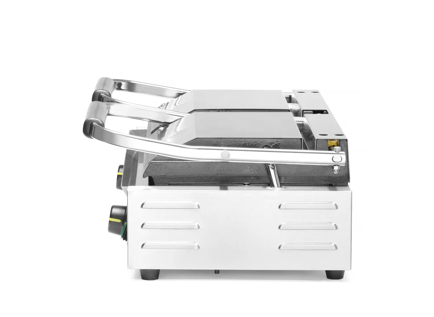 Kontaktgrill dubbel 1/2 slät, 1/2 ribbad - 5