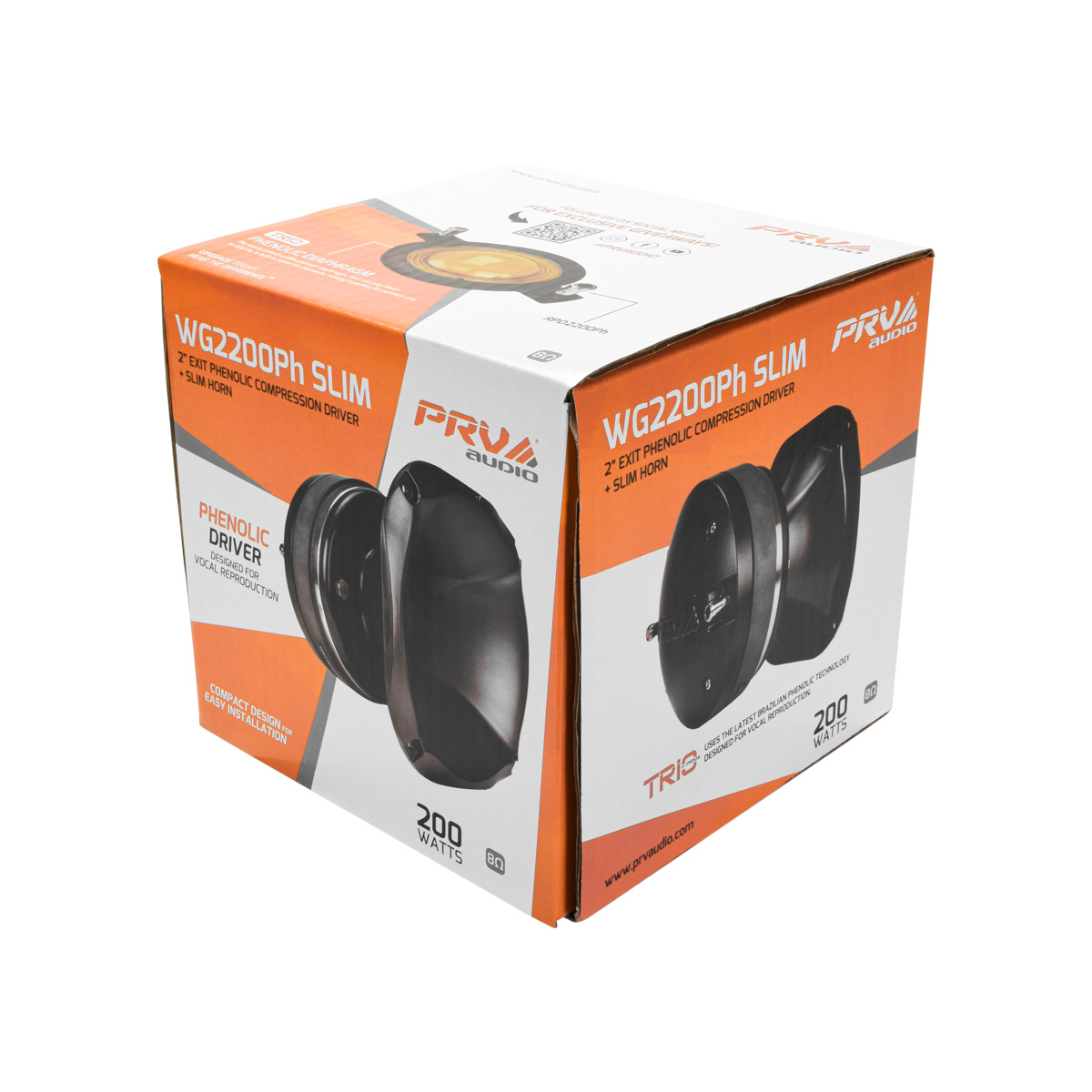 PRV WG2200Ph SLIM – 2" Kompressionsdriver med Horn - 6