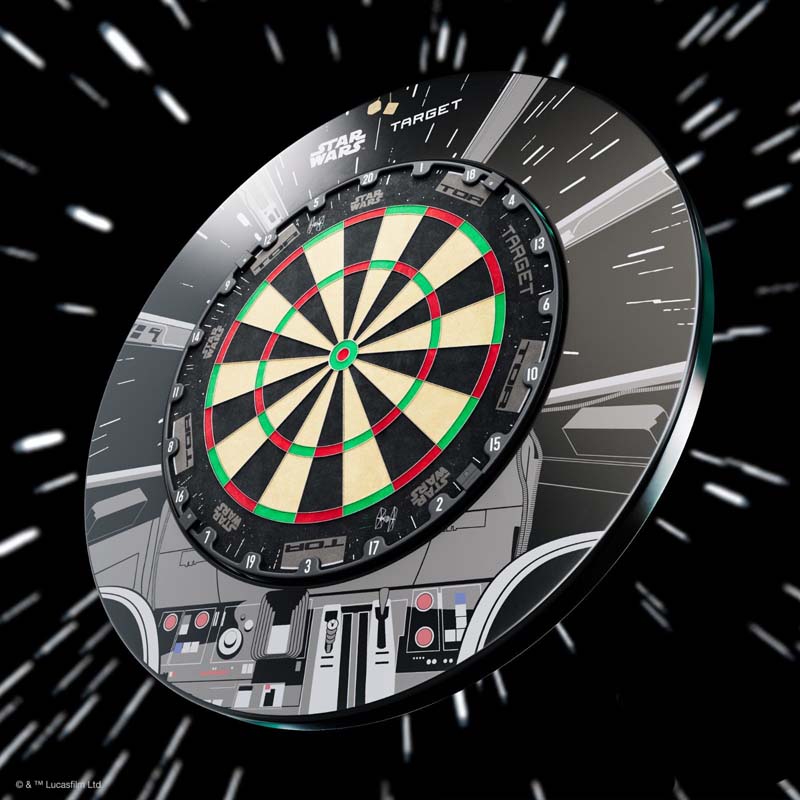 Target Star Wars Millenium Falcon Surround Dartboard Set - 2