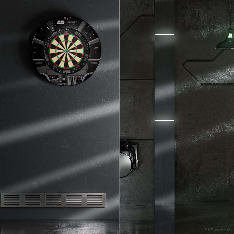 Target Star Wars Millenium Falcon Surround Dartboard Set - 7
