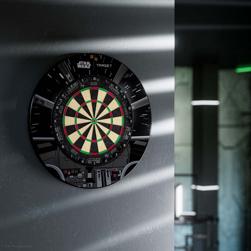 Target Star Wars Millenium Falcon Surround Dartboard Set - 6