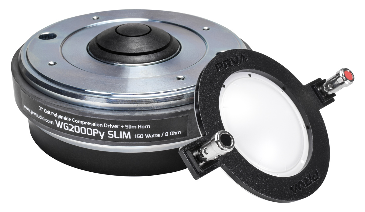 PRV WG2000Py SLIM – 2" Kompressionsdriver med Horn - 10