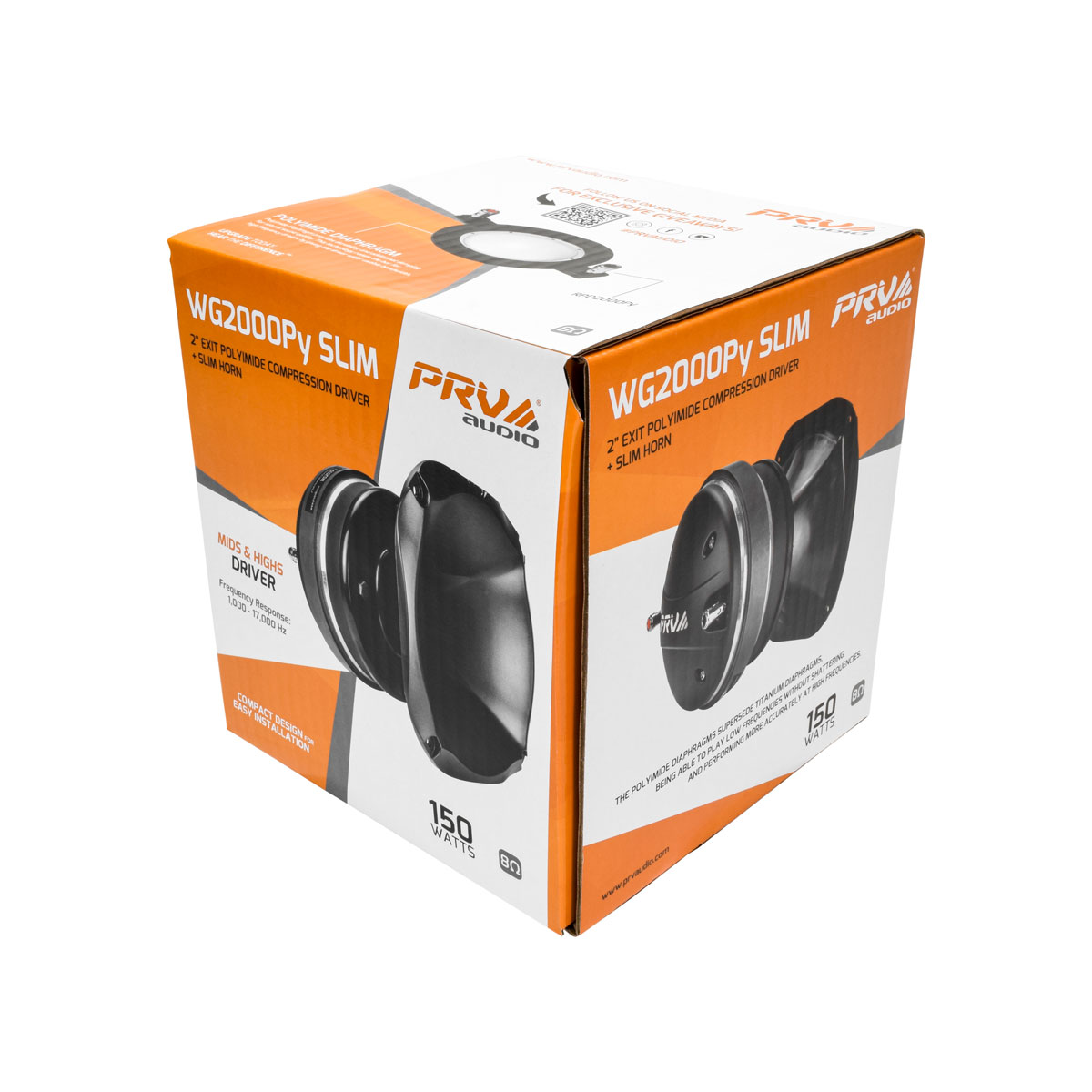 PRV WG2000Py SLIM – 2" Kompressionsdriver med Horn - 7