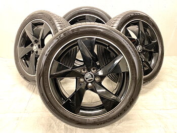 Kompletta Sommarhjul | 17" SKODA KAMIQ | 5x100 6.5x17 ET40 57.1 + 205/50 R17 89V Nexen N Fera SU1 | V32-2020 | 6.5mm | 6.5mm | 5.5mm | 5.5mm