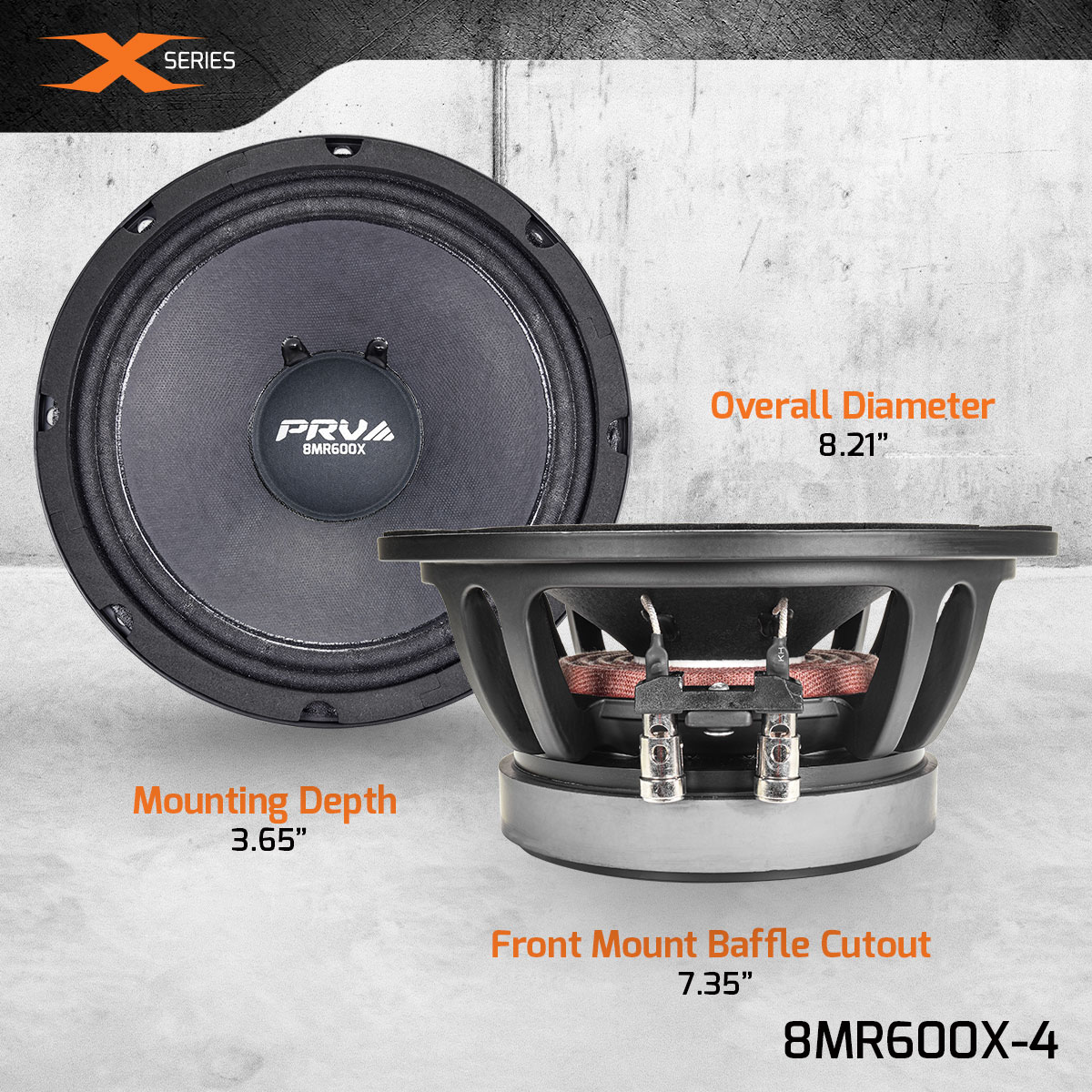 PRV Audio 8MR600X-4 - 4