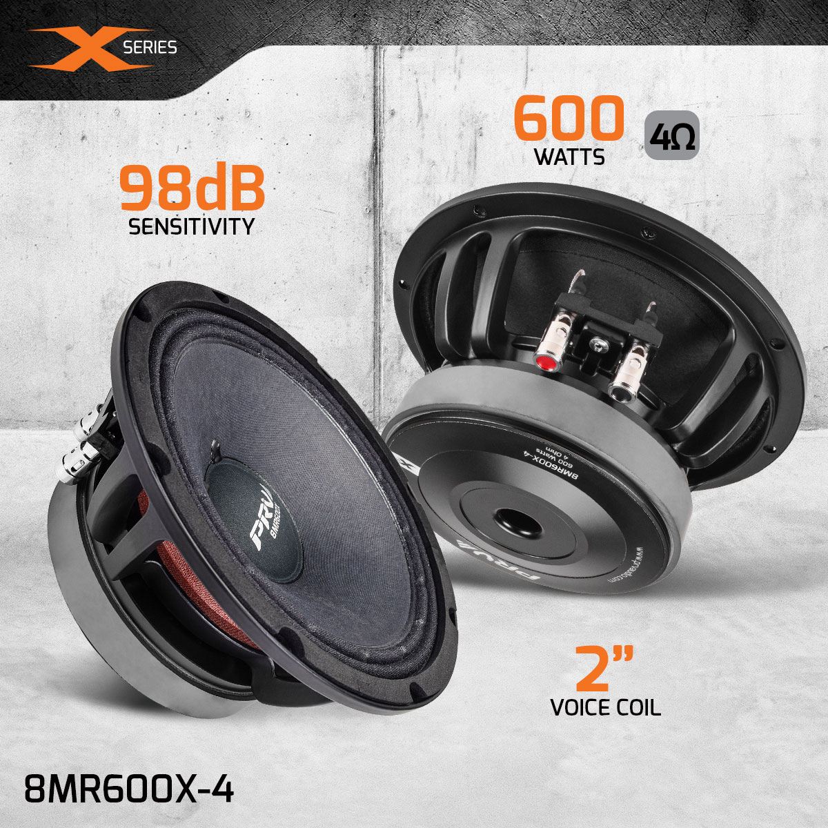 PRV Audio 8MR600X-4 - 2