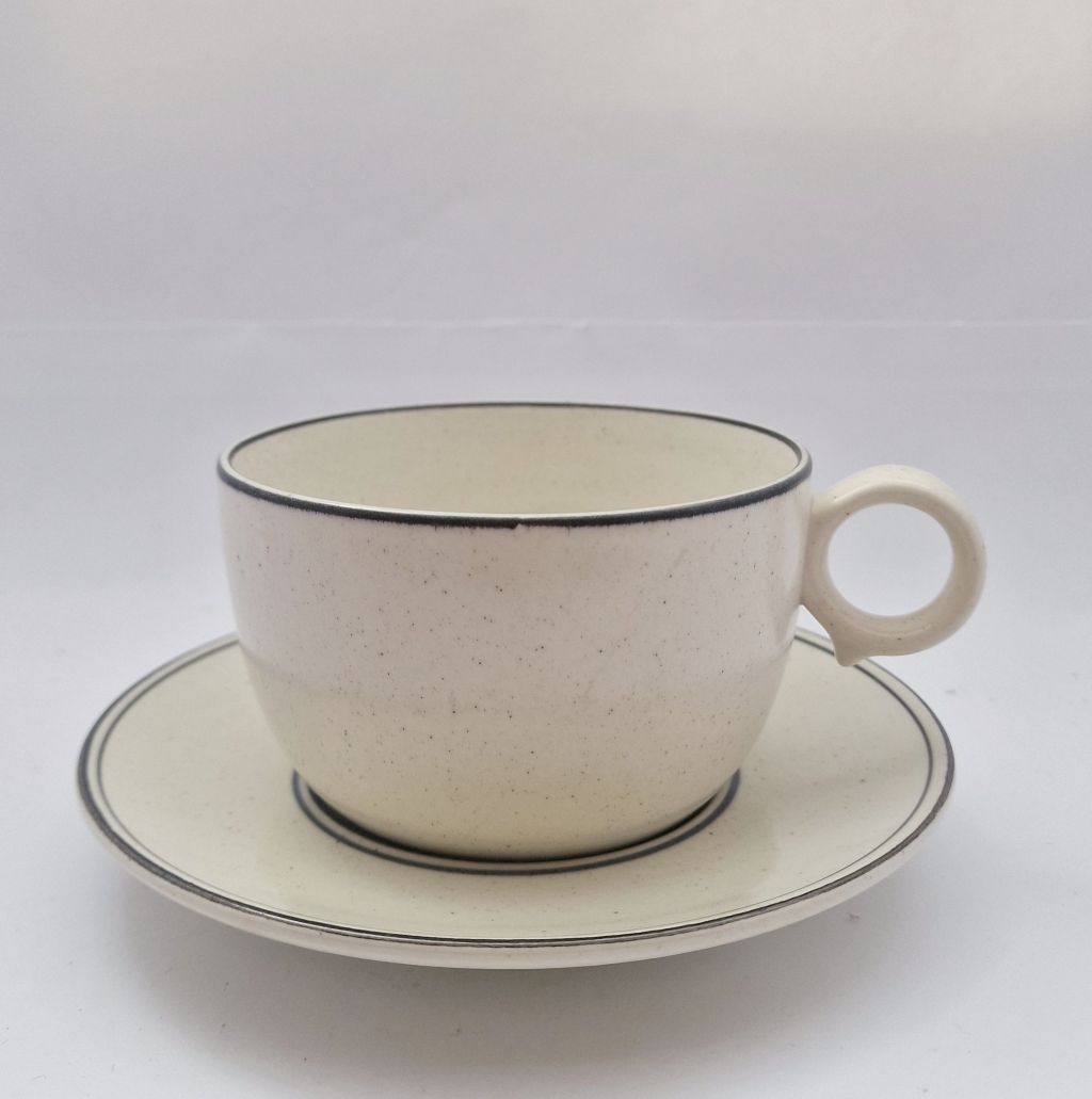 Birka teacup with saucer