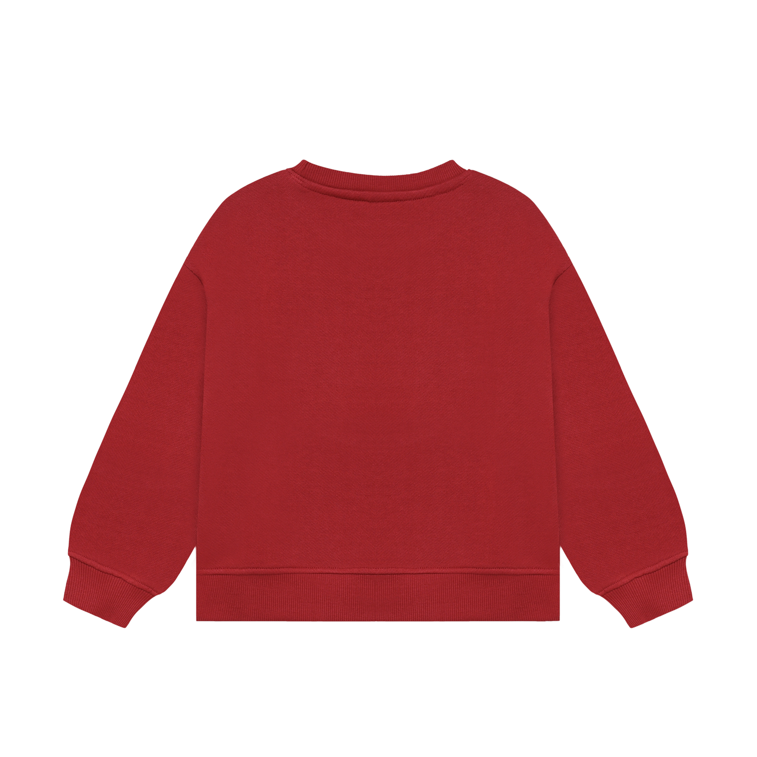 Oversized Sweater Artwork Rythmic Red - 2
