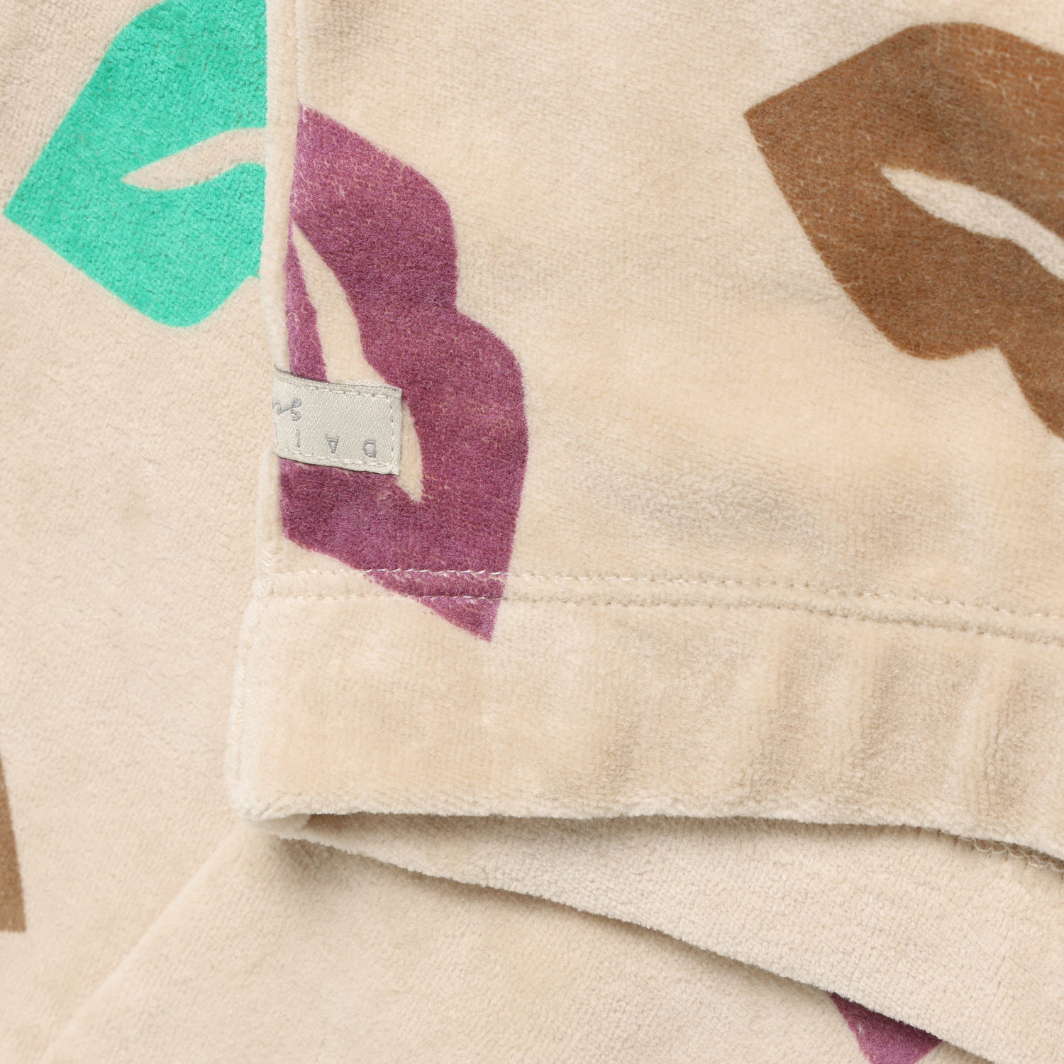 Flared AOP Pants Semolina - 3