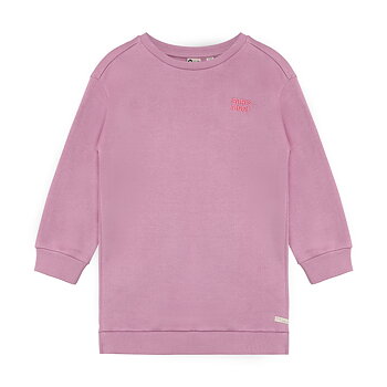 Sweat Dress Longsleeve Print Valerian