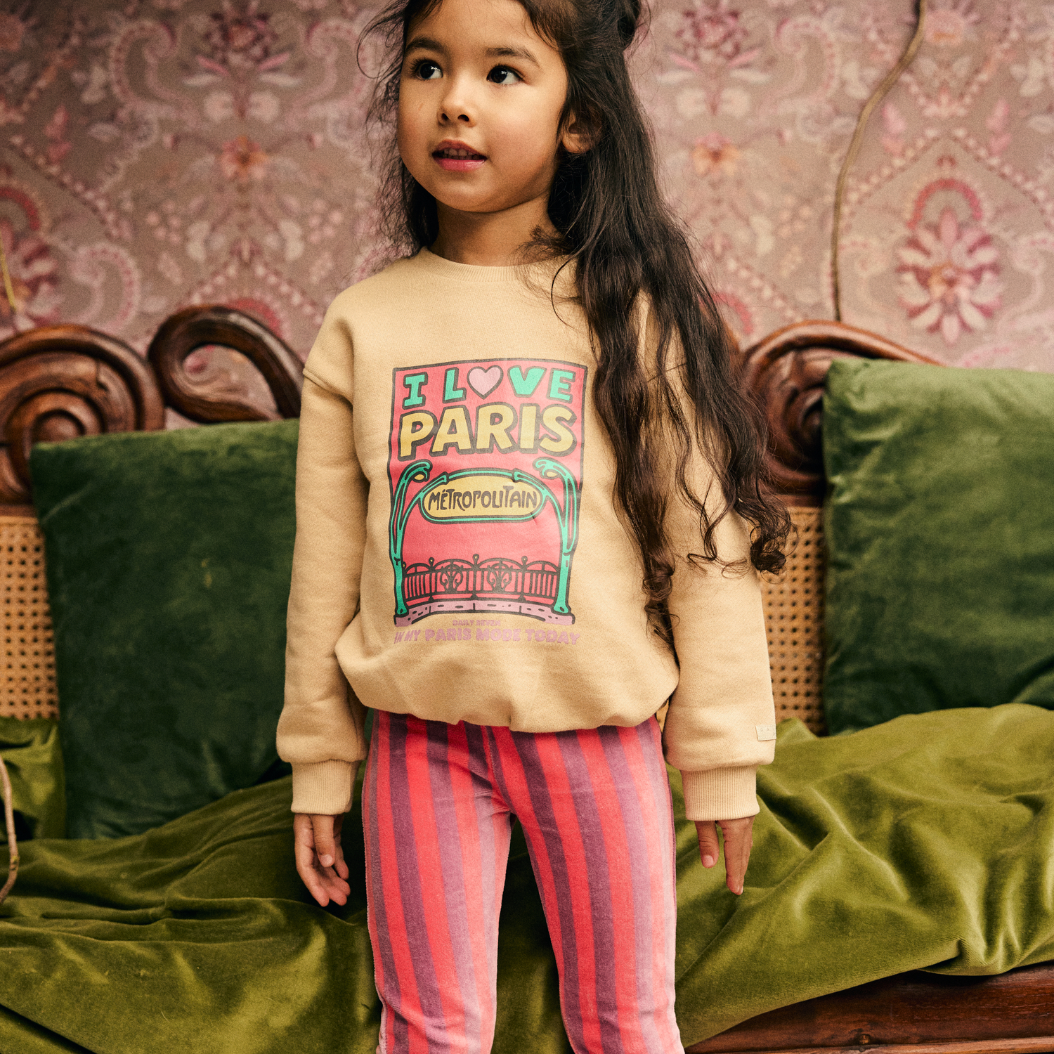 Flared Legging Small Stripe Desert Rose - 6