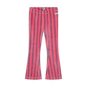 Flared Legging Small Stripe Desert Rose