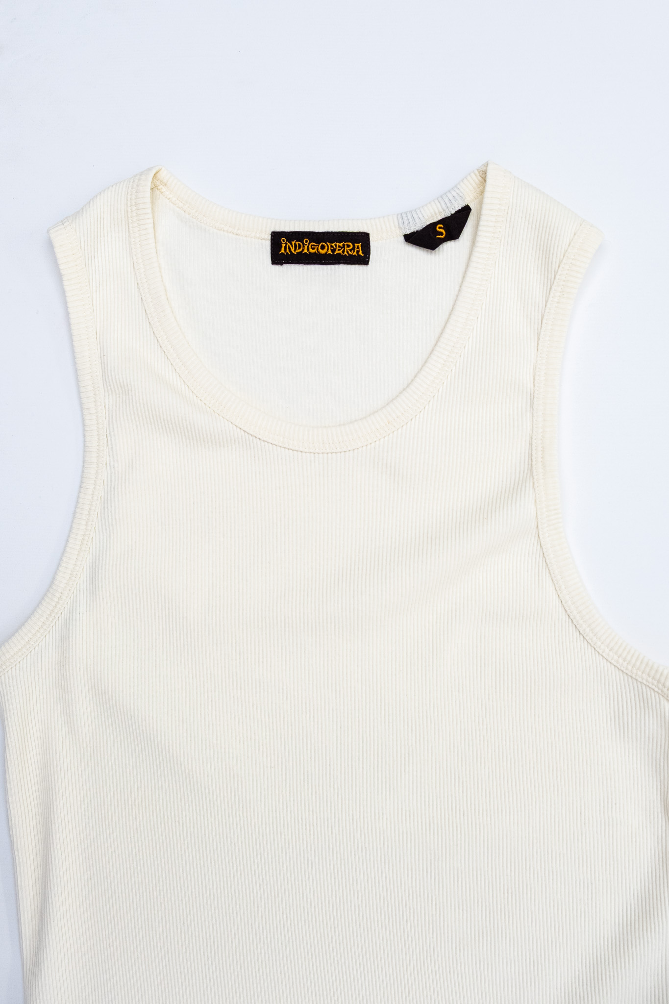 Indigofera - Frank Tank Top Cocatoo White - 3