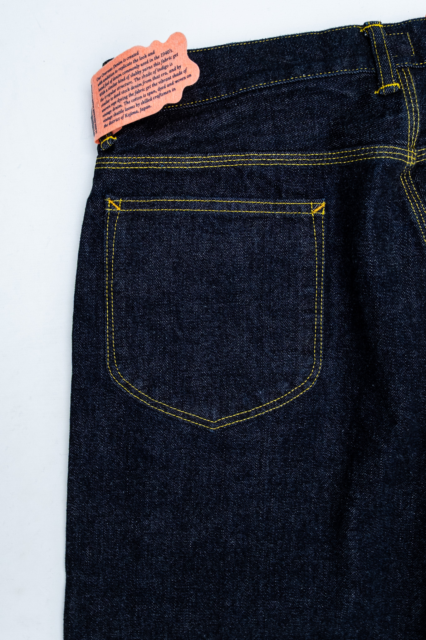 Indigofera - Duke Overseas Selvage Denim Soaked 14.5oz - 9
