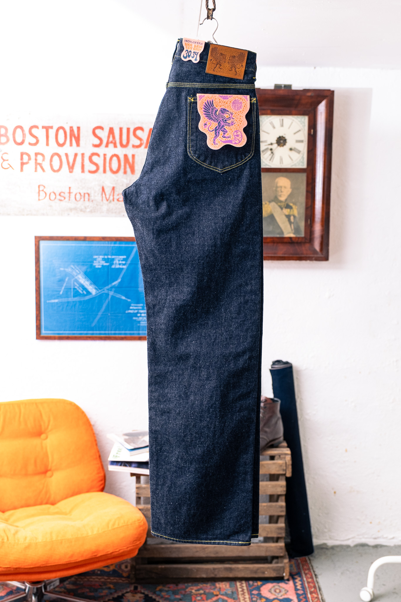 Indigofera - Duke Overseas Selvage Denim Soaked 14.5oz