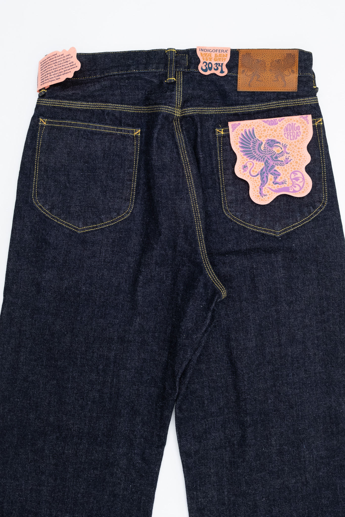 Indigofera - Duke Overseas Selvage Denim Soaked 14.5oz - 10