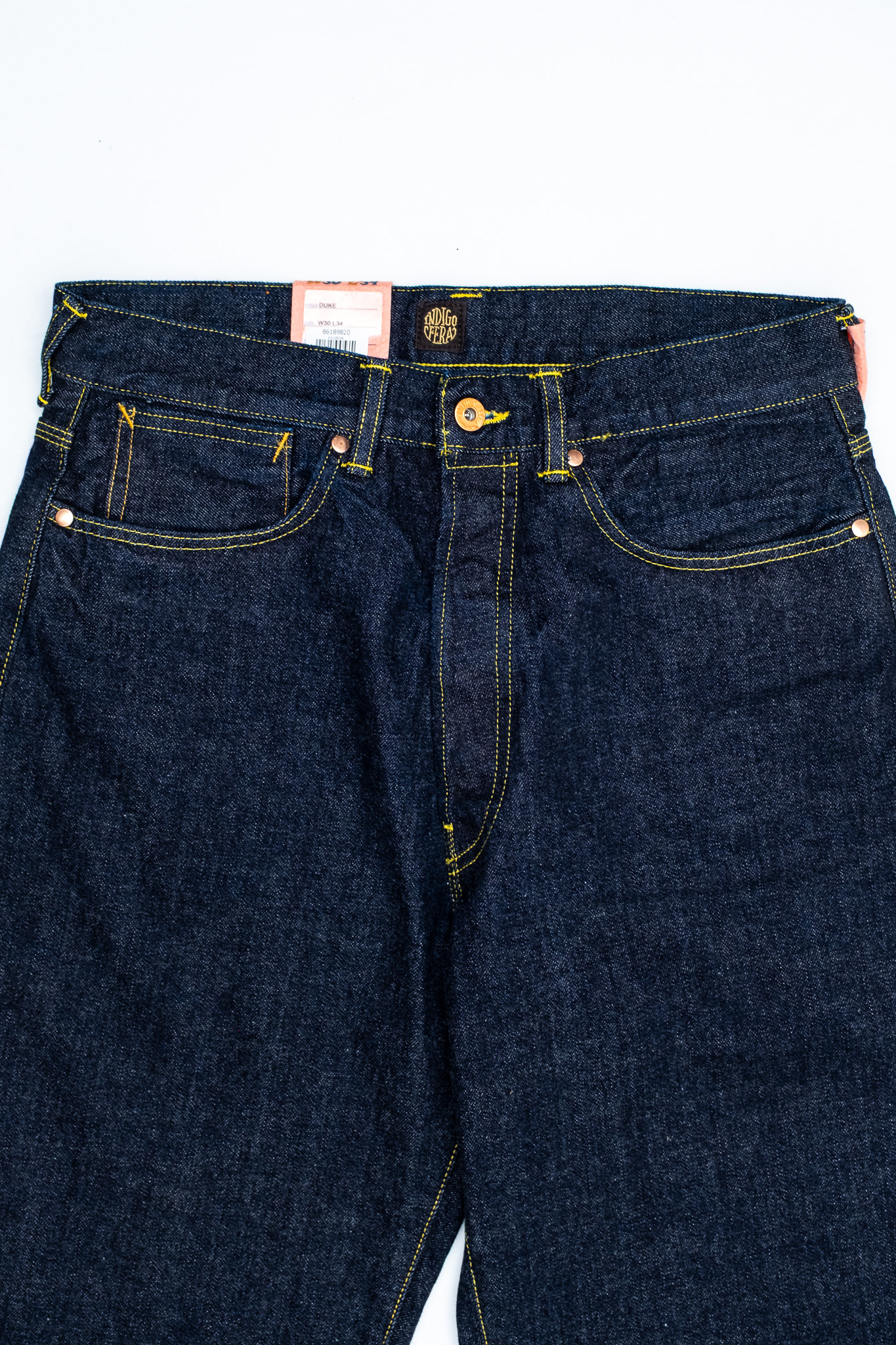 Indigofera - Duke Overseas Selvage Denim Soaked 14.5oz - 4