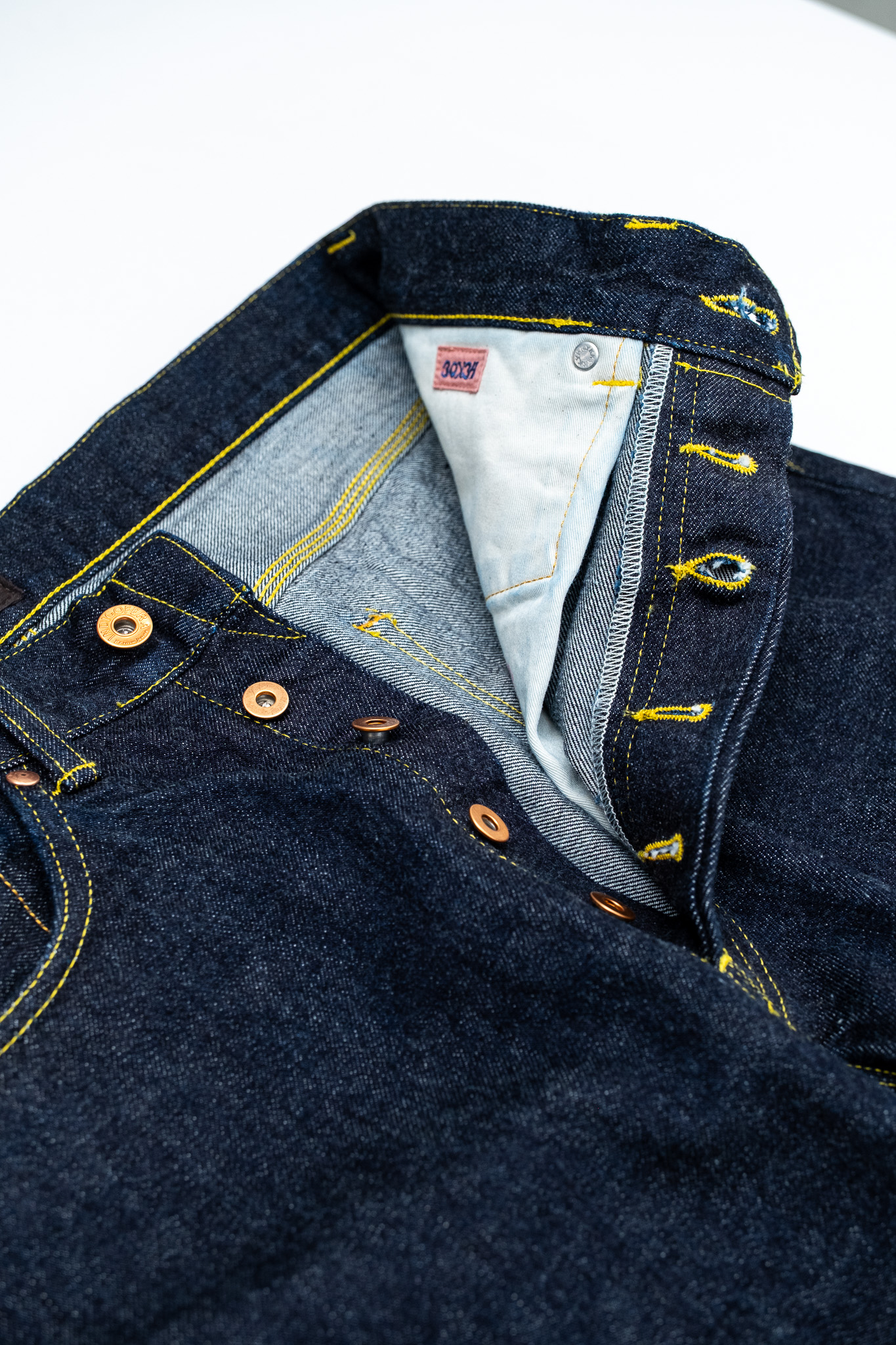 Indigofera - Duke Overseas Selvage Denim Soaked 14.5oz - 6