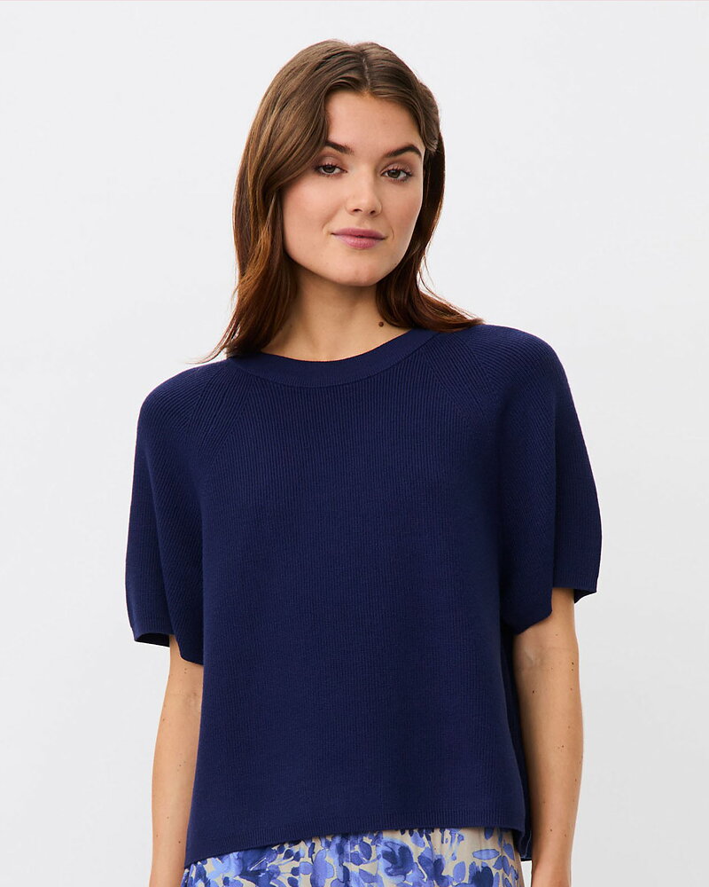 Jumper Fokimia kort ärm mörkblå