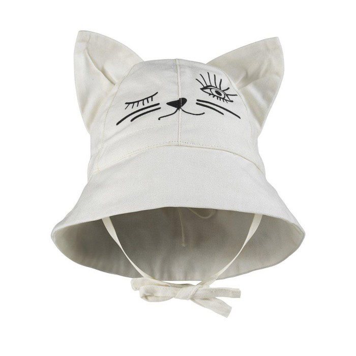 Solhatt 0-6 mån, vanilla white