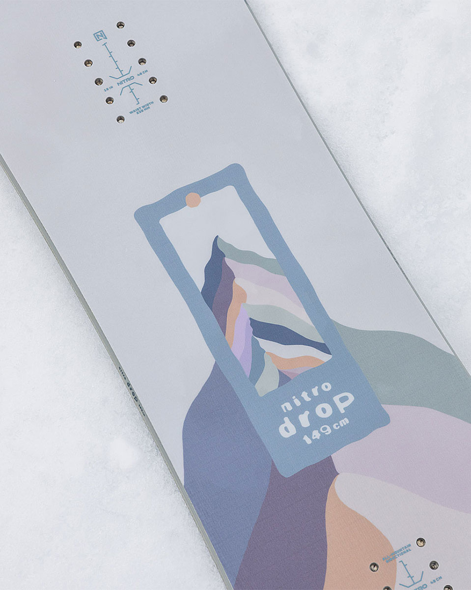 Nitro Snowboardpaket - Drop 149 + Cosmic Ultra Black S/M - 7