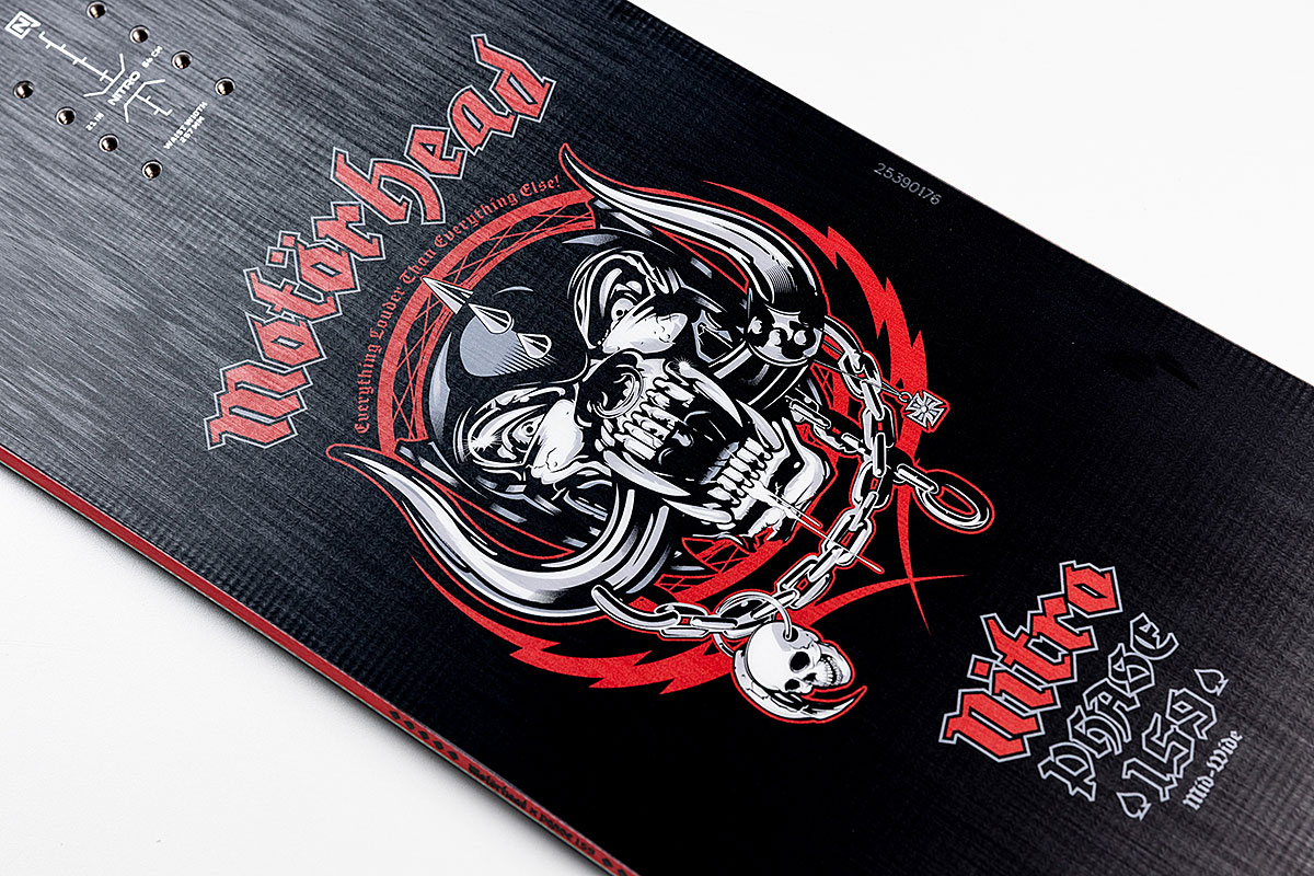 Nitro Snowboard Set - Phase x Motörhead 152 + One Motörhead M - 5