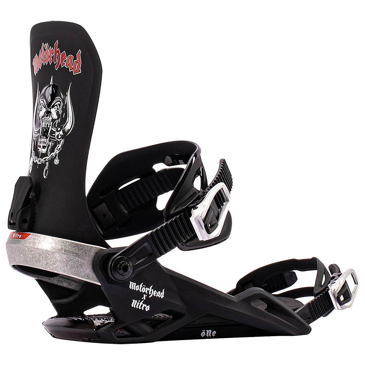 Nitro Snowboard Set - Phase x Motörhead 152 + One Motörhead M - 2