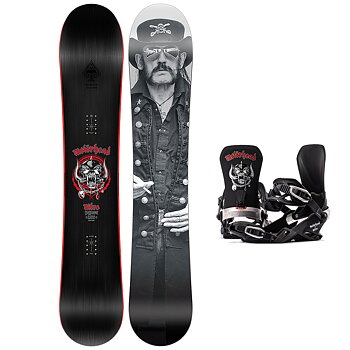 Nitro Snowboard Set - Phase x Motörhead 162 (Wide) + One Motörhead L