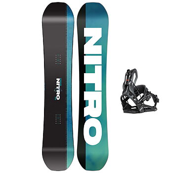 Nitro Snowboardpaket - Prime Chroma 158 + Flow Nexus L