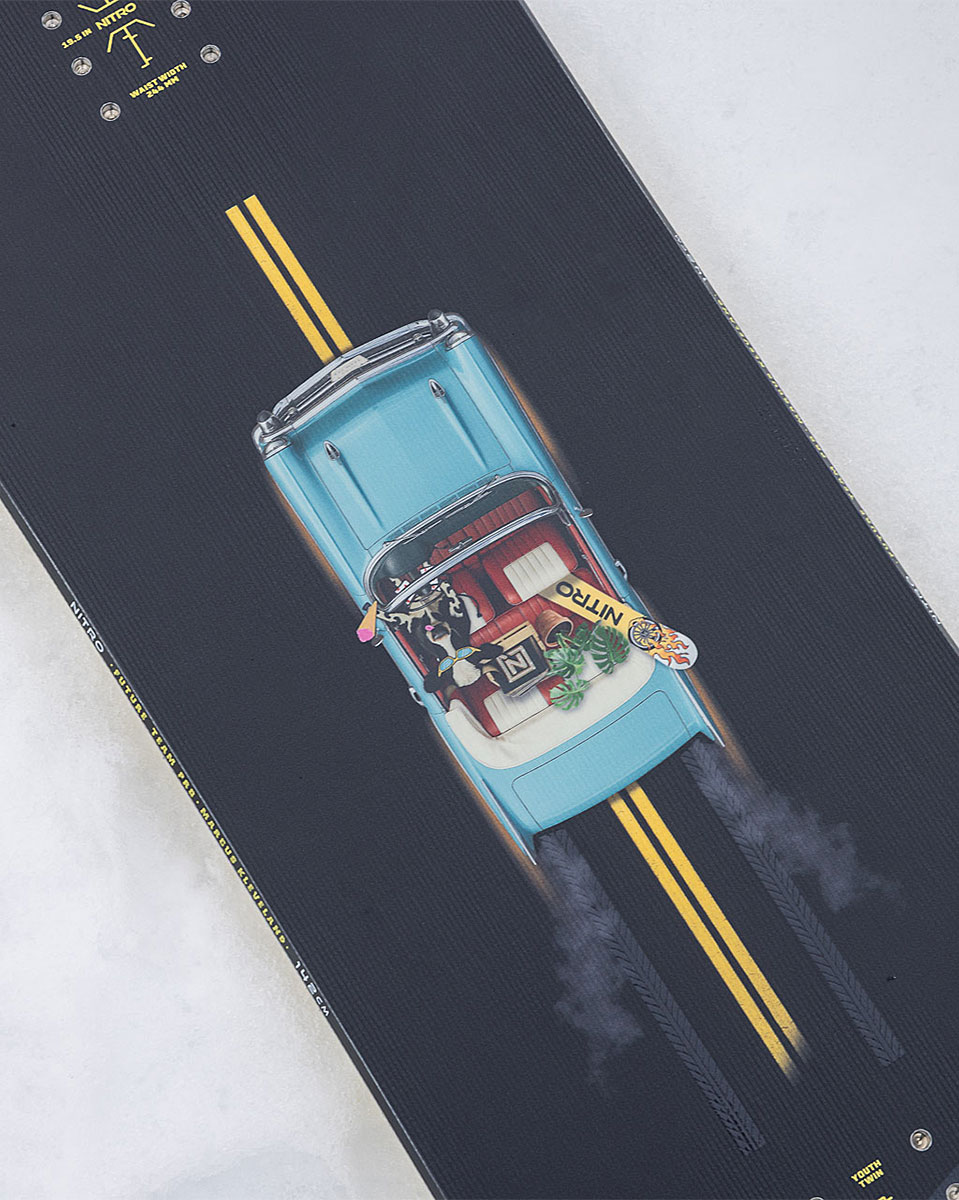 Nitro Snowboardpaket - Team Pro Kleveland 159W + Team Pro MK L - 9