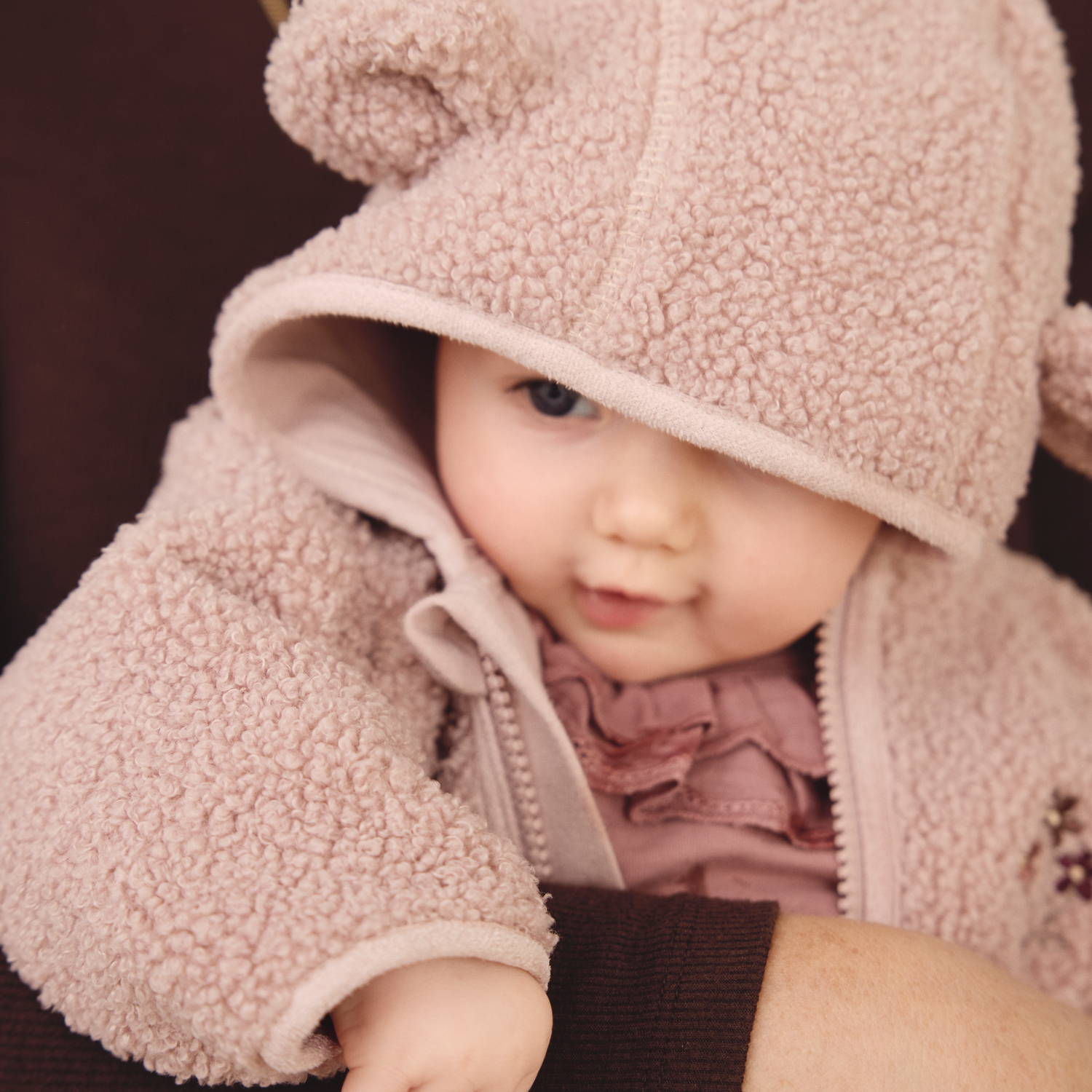 Jacket Teddy Adobe Rose - 5