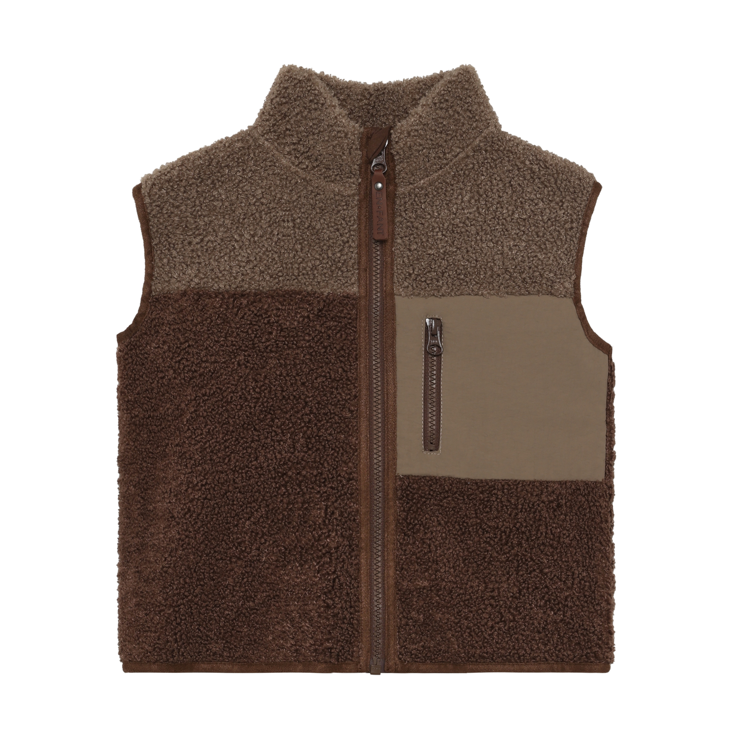 Waistcoat Teddy Chestnut