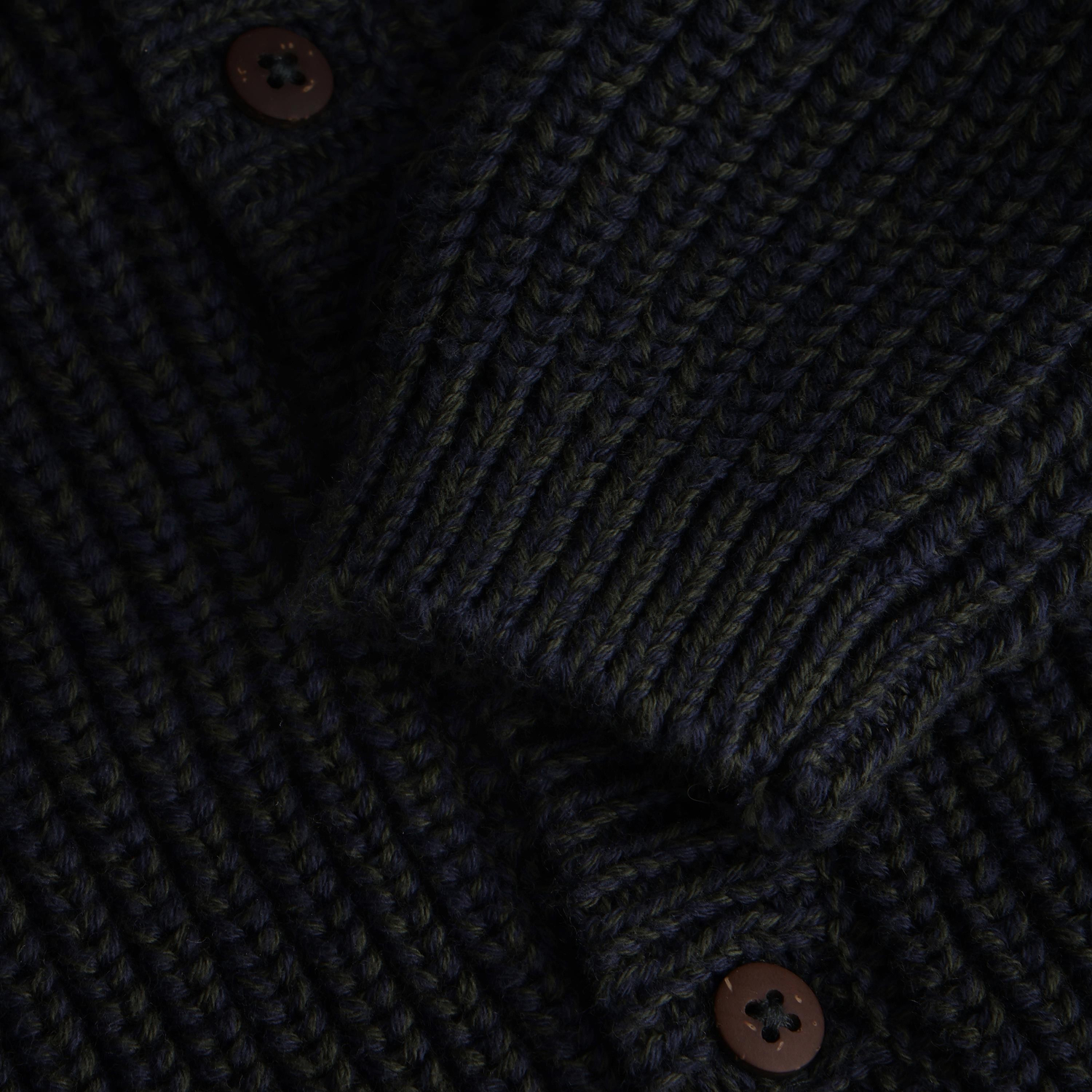 Cardigan Knit Kombu Green - 3