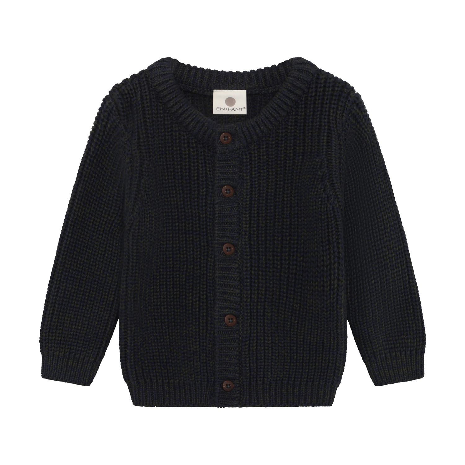 Cardigan Knit Kombu Green