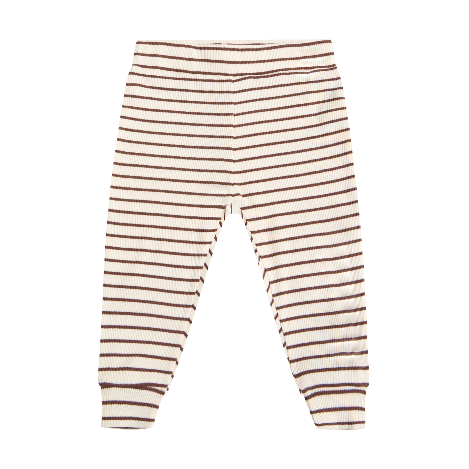 Pants Rib Stripe Chestnut