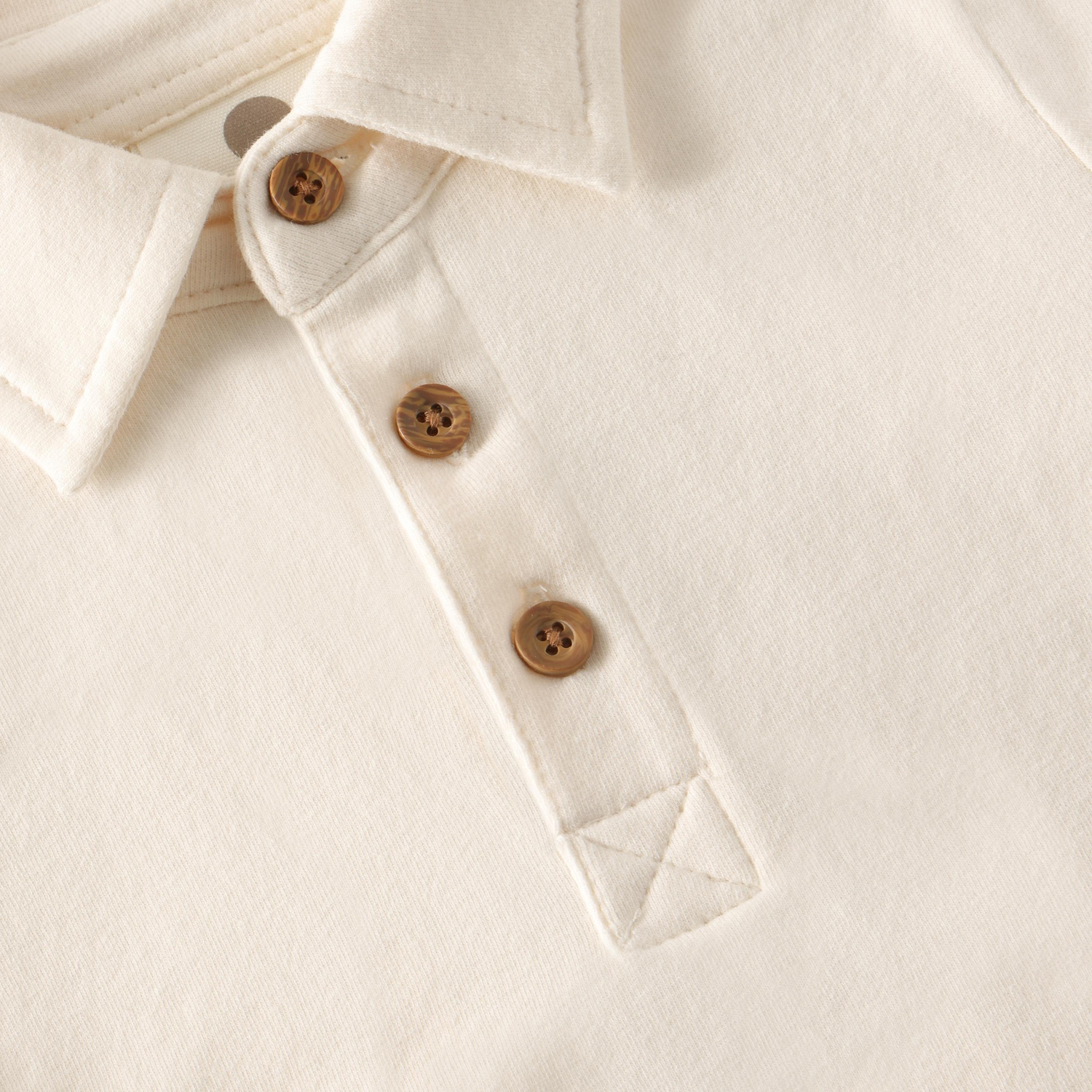 Body LS Polo Pearled Ivory - 3
