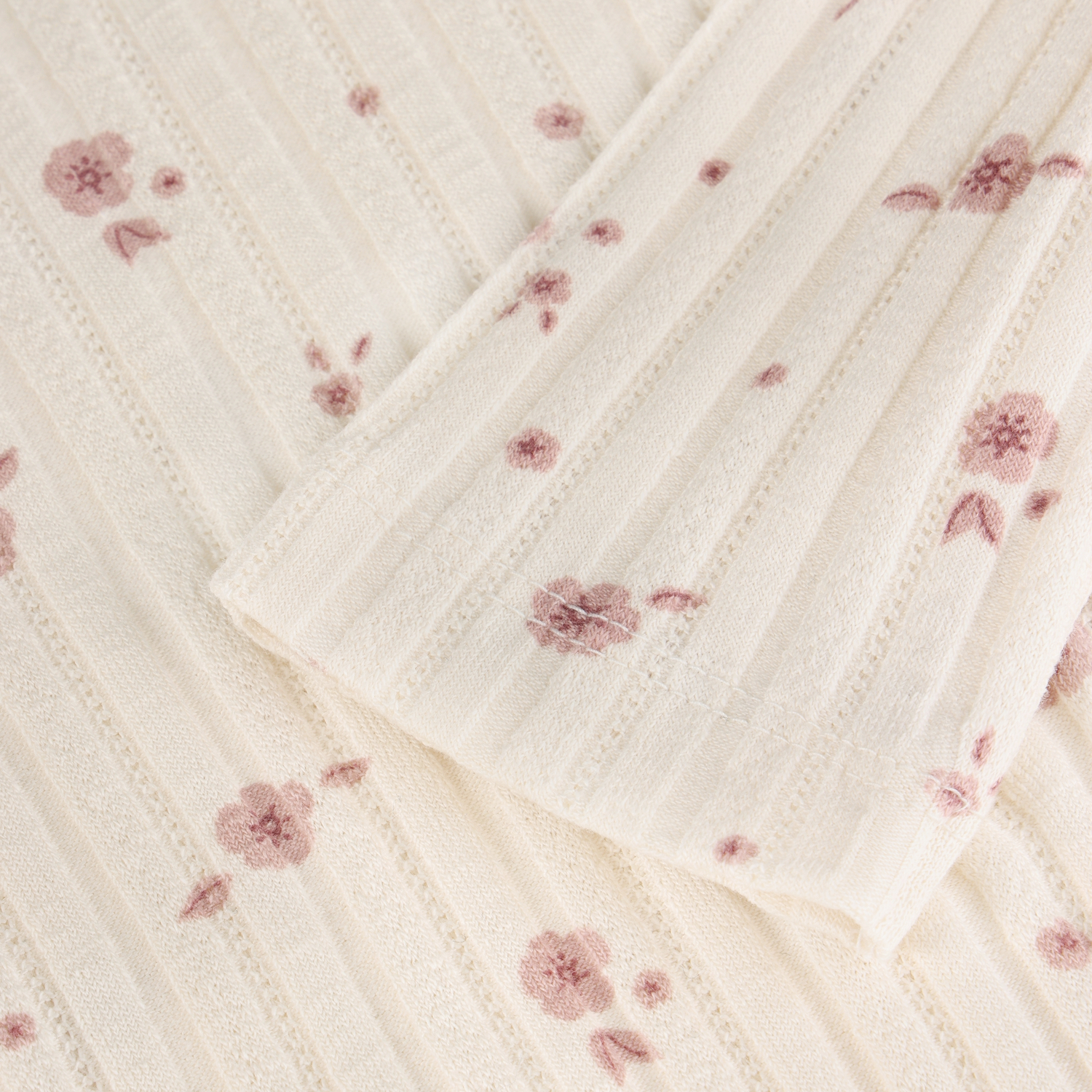 T-shirt LS Pearled Ivory - 3
