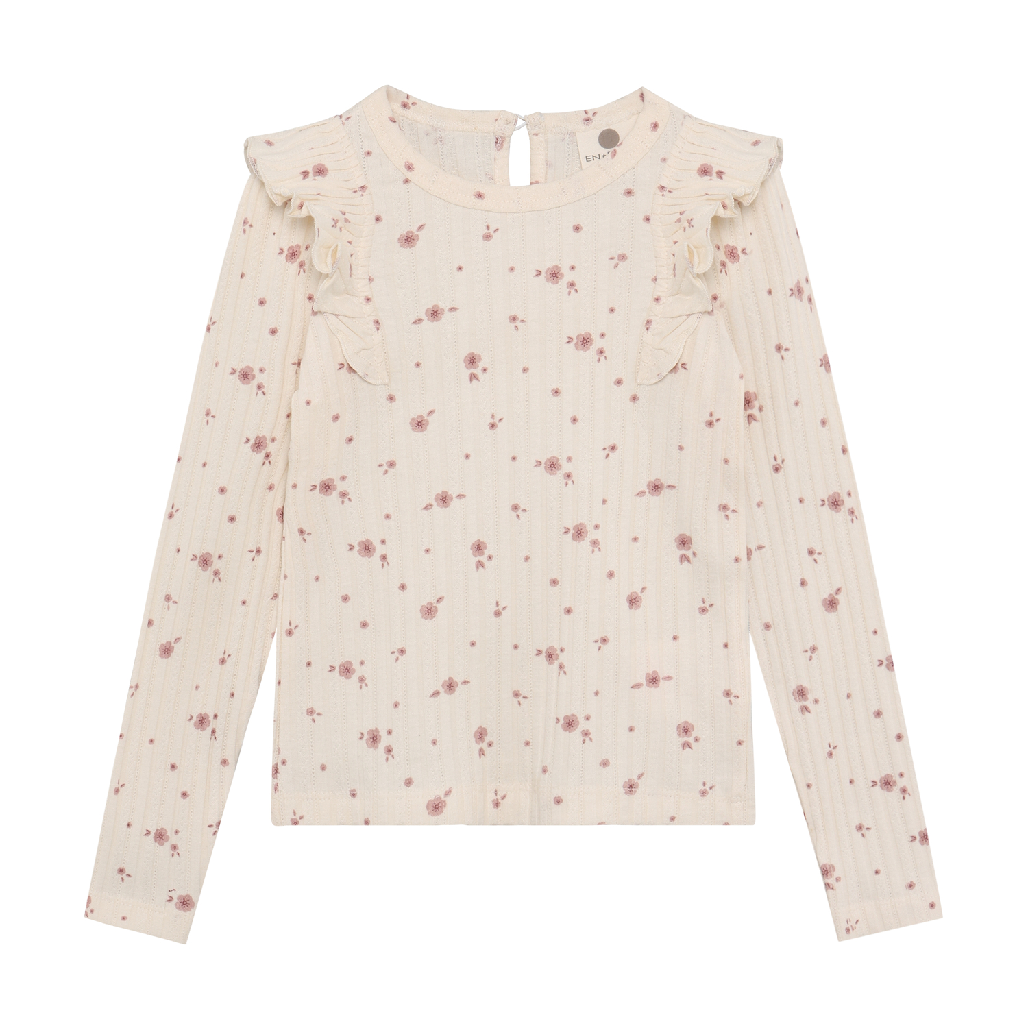 T-shirt LS Pearled Ivory