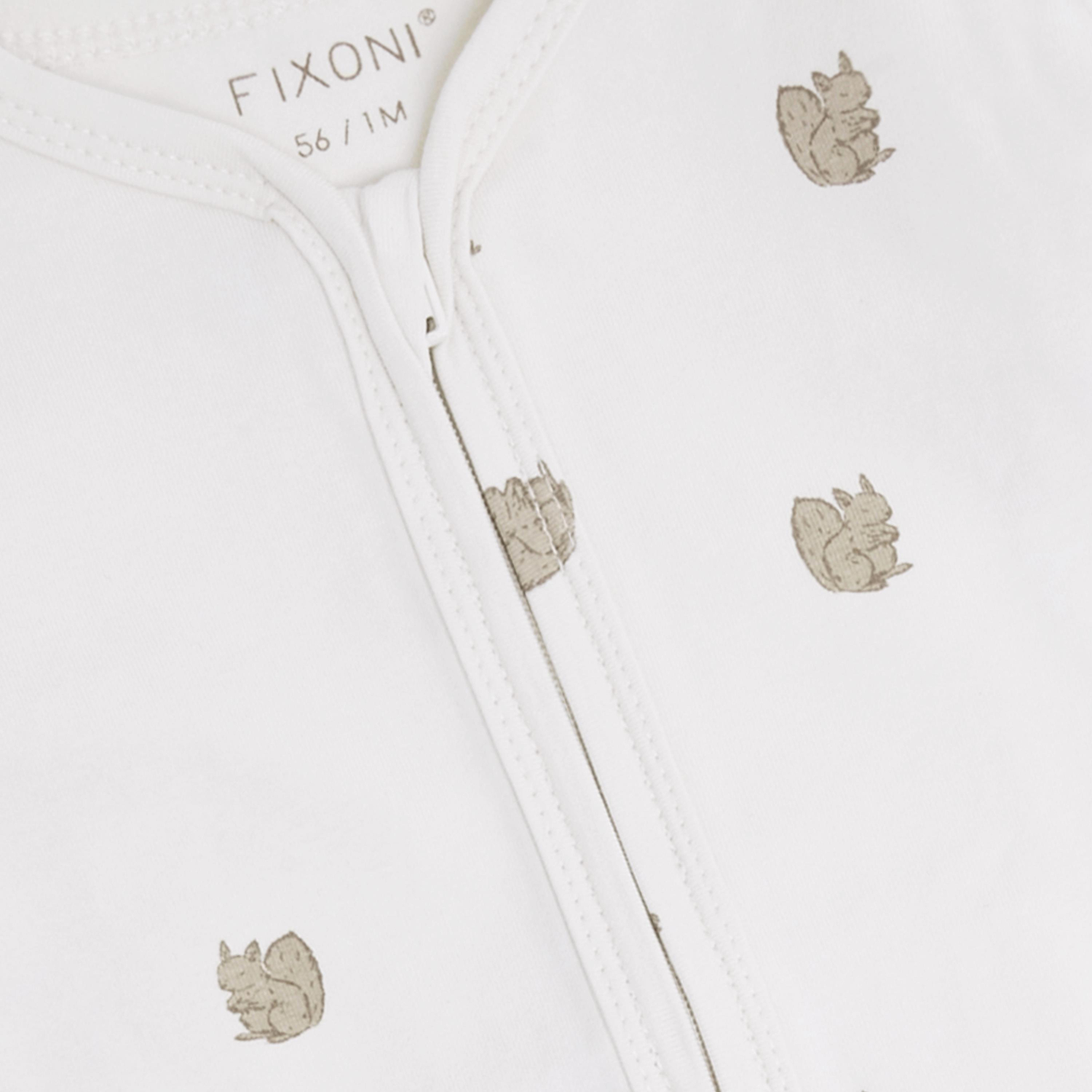 Nightsuit w. Feet Humus - 3