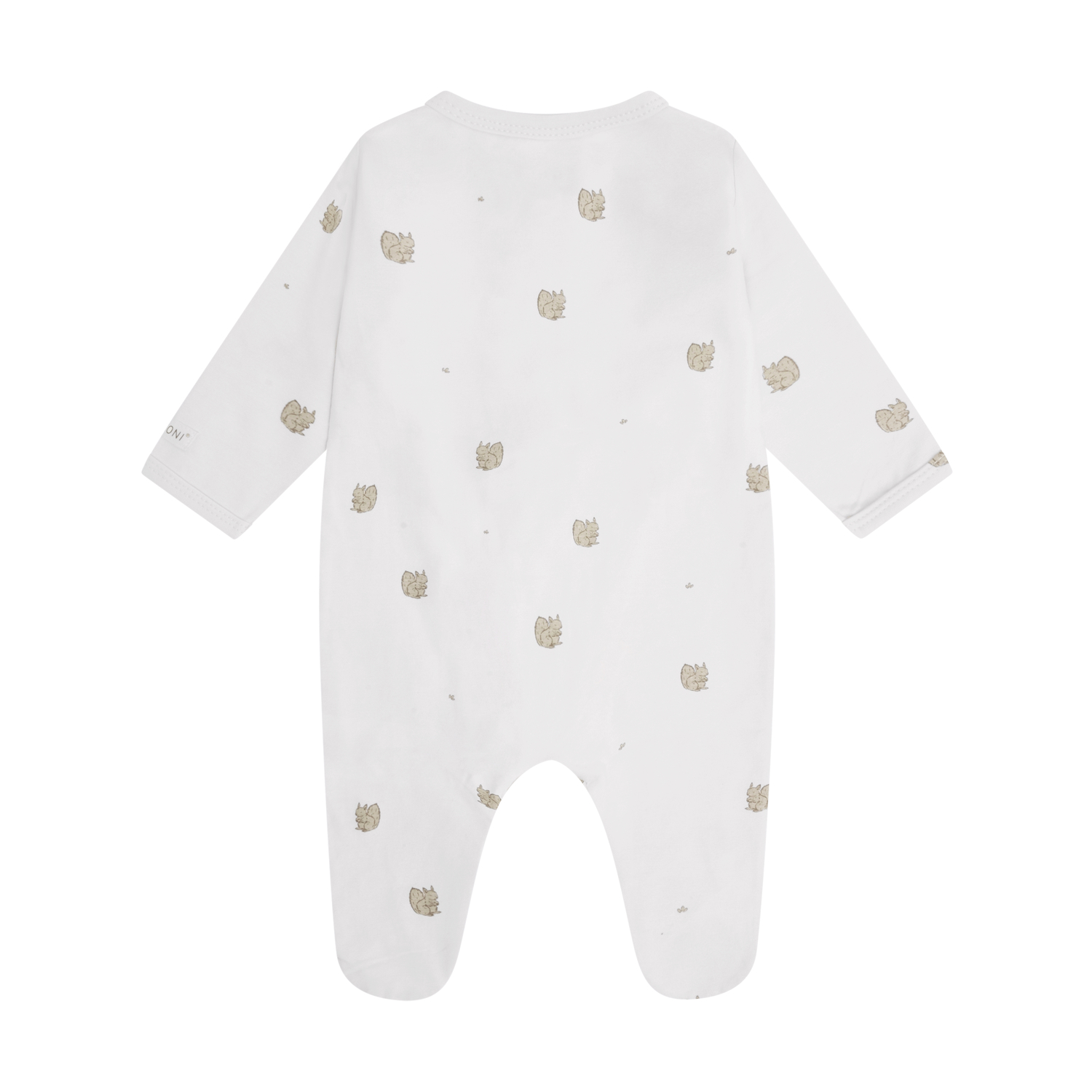 Nightsuit w. Feet Humus - 2